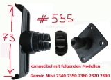 #535 Adapter Platte Festhalter kompatibel mit Garmin Nüvi 2340 2350 2360 2370 2390